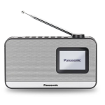Panasonic-RF-D15EG - Radio portatile DAB - 3 Watt - nero